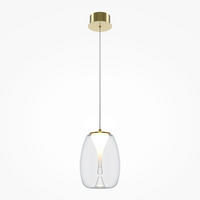 PENDELLEUCHTE 20/20 cm    - Goldfarben, Modern, Metall (20/20cm) - MAYTONI