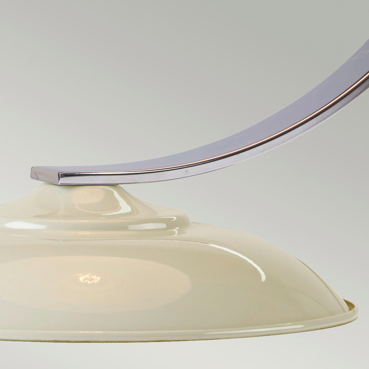 TISCHLEUCHTE - Creme, Konventionell, Metall (30/46/36cm) - Elstead Lighting