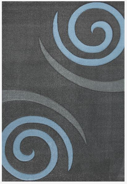 WEBTEPPICH 80/150 cm Blau  - Blau, MODERN, Textil (80/150cm)
