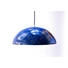 HÄNGELEUCHTE - Blau, Trend, Metall (34/16cm)