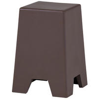 BEISTELLTISCH in Glas, Keramik 36/51/36 cm  - Braun, Design, Glas/Keramik (36/51/36cm) - Livetastic