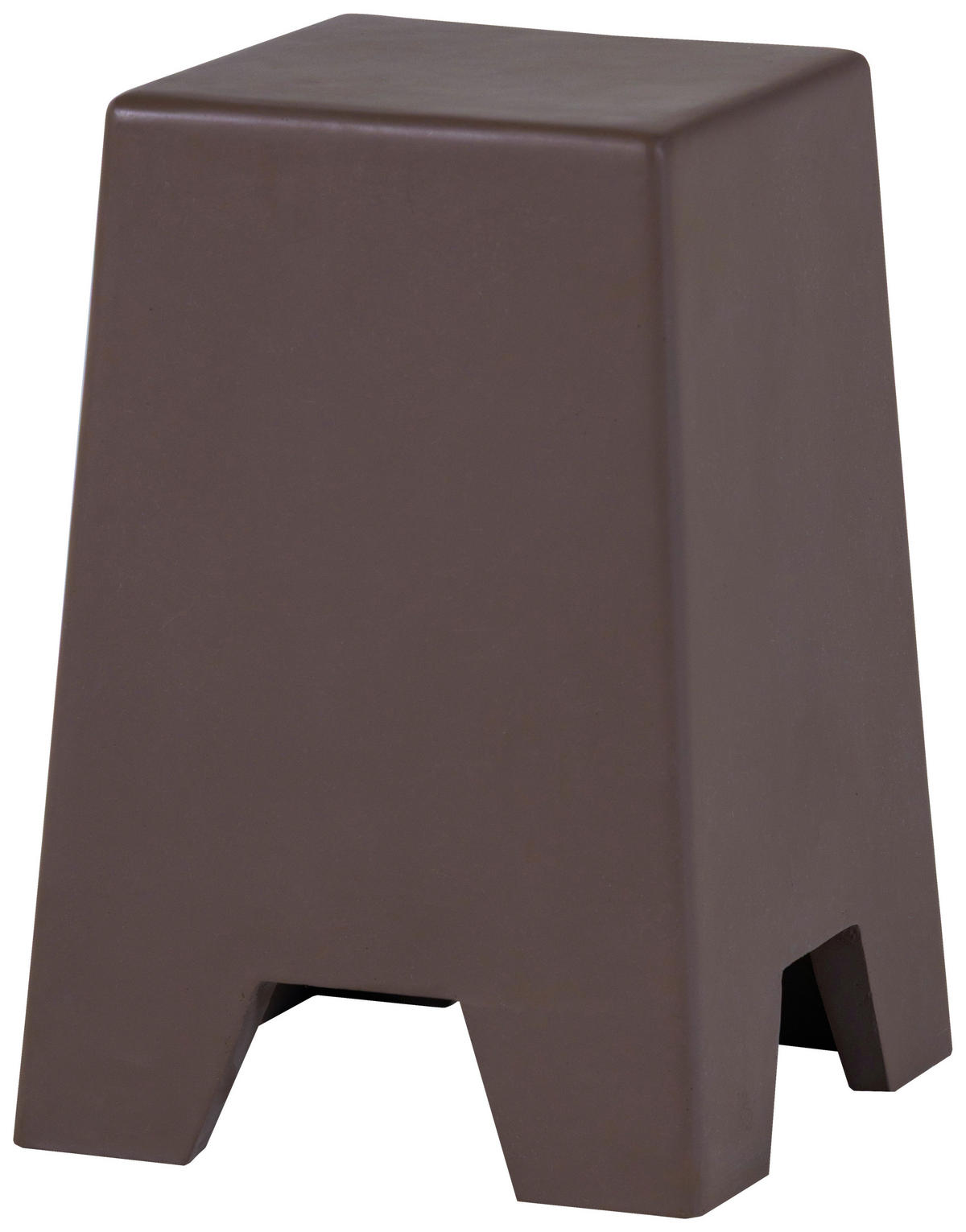 BEISTELLTISCH in Glas, Keramik 36/51/36 cm  - Braun, Design, Glas/Keramik (36/51/36cm) - Livetastic