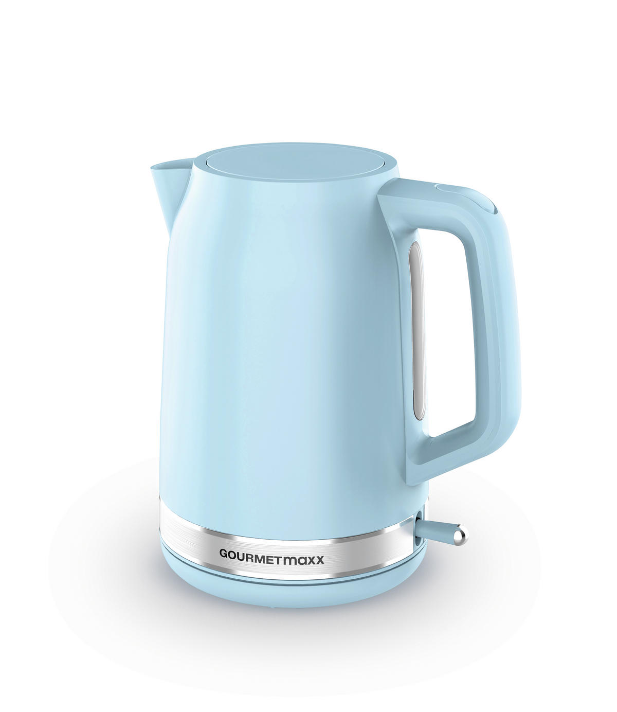 WASSERKOCHER GOURMETmaxx 1,7 L  - Blau, Basics, Kunststoff (22,1/15,6/23,7cm) - GOURMETMAXX