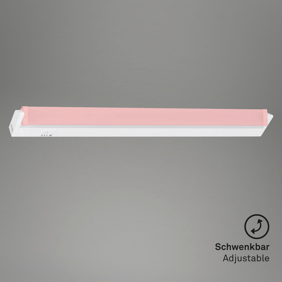 PULTMEGVILÁGÍTÓ LÁMPA LED izzó  - fehér, Basics, műanyag (54,5/6/2,5cm)