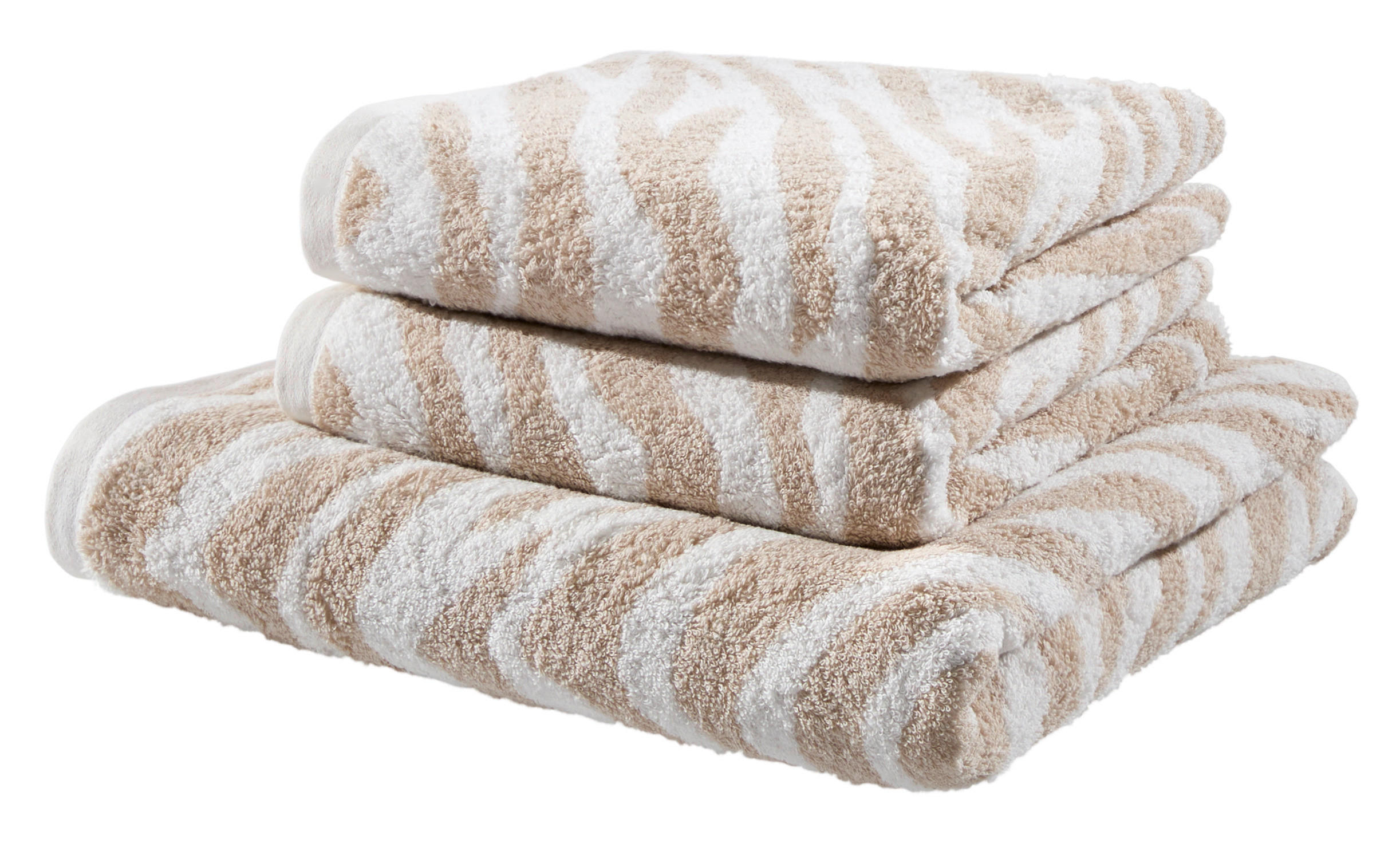 HANDTUCH Beige  - Beige, Trend, Textil (50/100cm) - Dieter Knoll