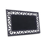 FUßMATTE 45/75 cm Mix Mats  - Schwarz, Basics, Kunststoff (45/75cm) - Esposa