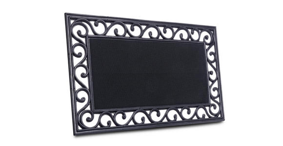 FUßMATTE 45/75 cm Mix Mats - Schwarz, Basics, Kunststoff (45/75cm) - Esposa