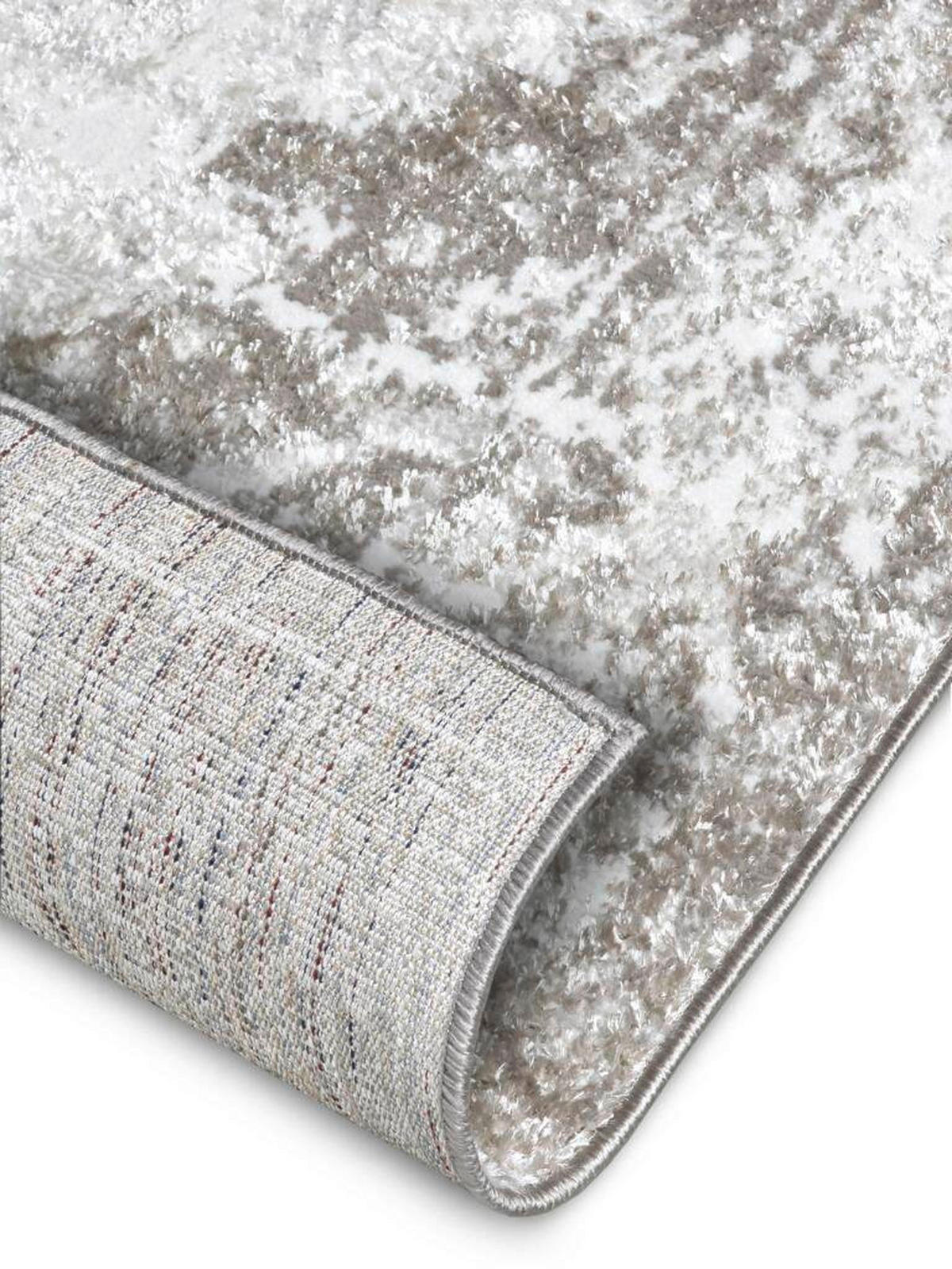 VINTAGE-TEPPICH 200/280 cm Shine Creme, Grau  - Creme/Grau, Design, Kunststoff (200/280cm)