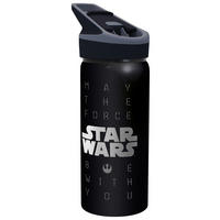 UNIVERSALFLASCHE Star Wars  - Schwarz/Alufarben, Basics, Metall (9,3/7,3/22,7cm) - Star Wars