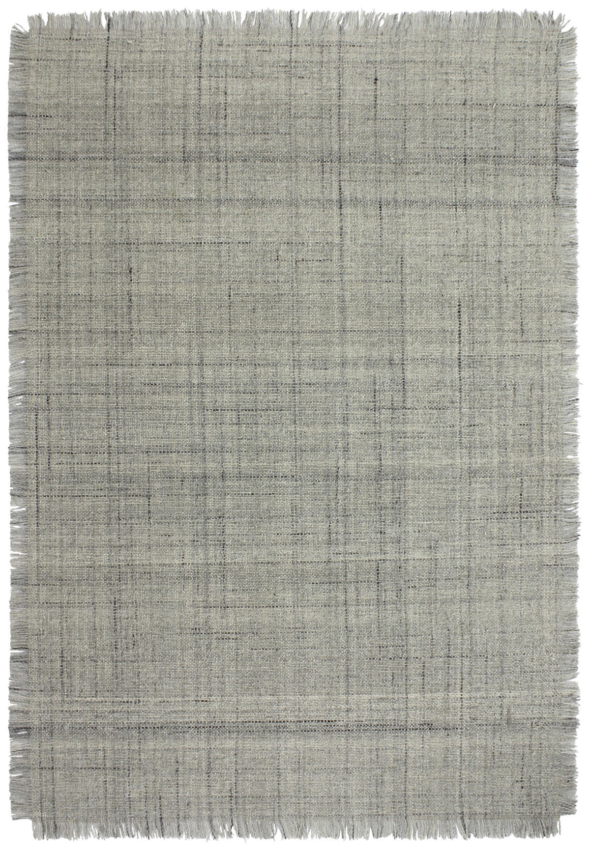 WOLLTEPPICH 160/230 cm Hellgrau  - Hellgrau, Basics, Textil (160/230cm)