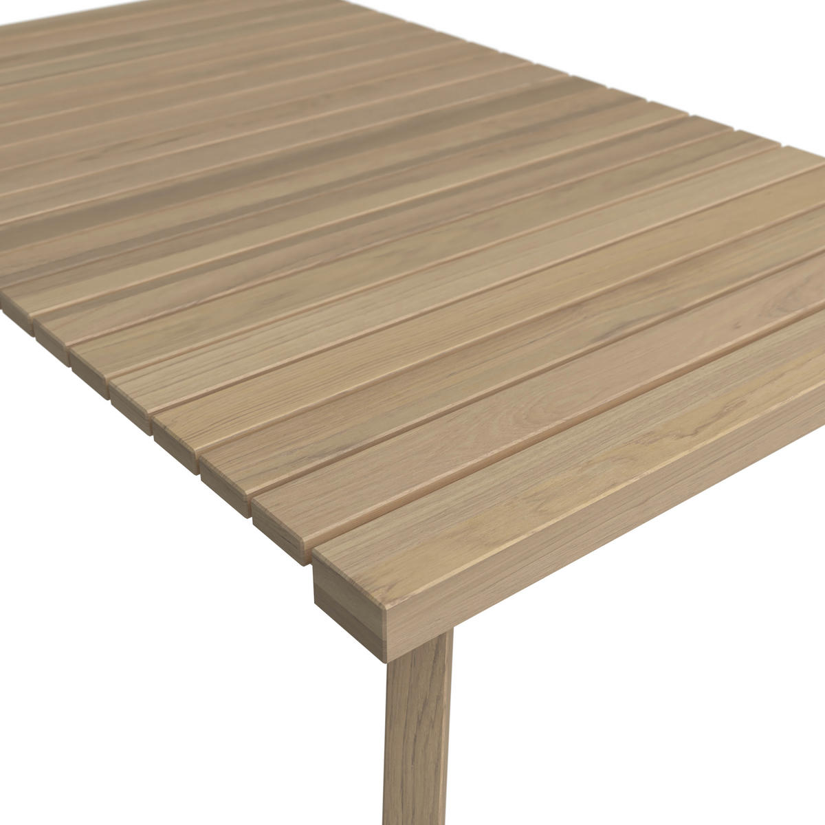 GARTENSET Webstoff Akazie massiv  - Akaziefarben/Grau, Basics, Holz/Textil (186/60cm) - Ambia Garden