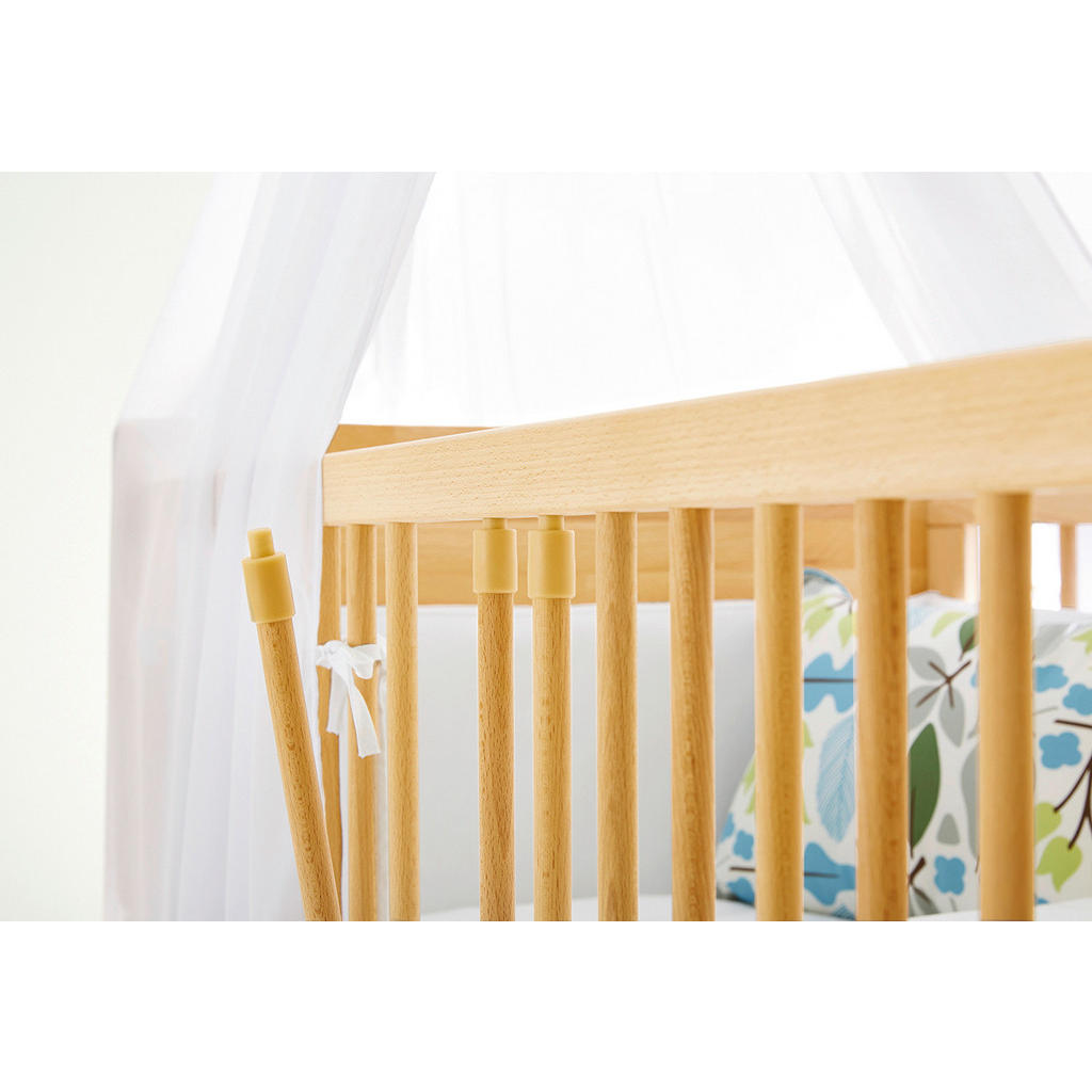 Thumbnail - Pinolino Babyzimmer Pinolino Natura, Buche, Holz, Buche, massiv, 6 Schubladen, zum Juniorbett umbaubar, höhenverstellbar...