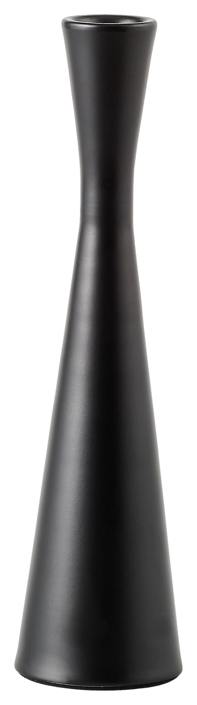 KERZENHALTER - Schwarz, LIFESTYLE, Metall (5,9/22,6cm) - Ambia Home