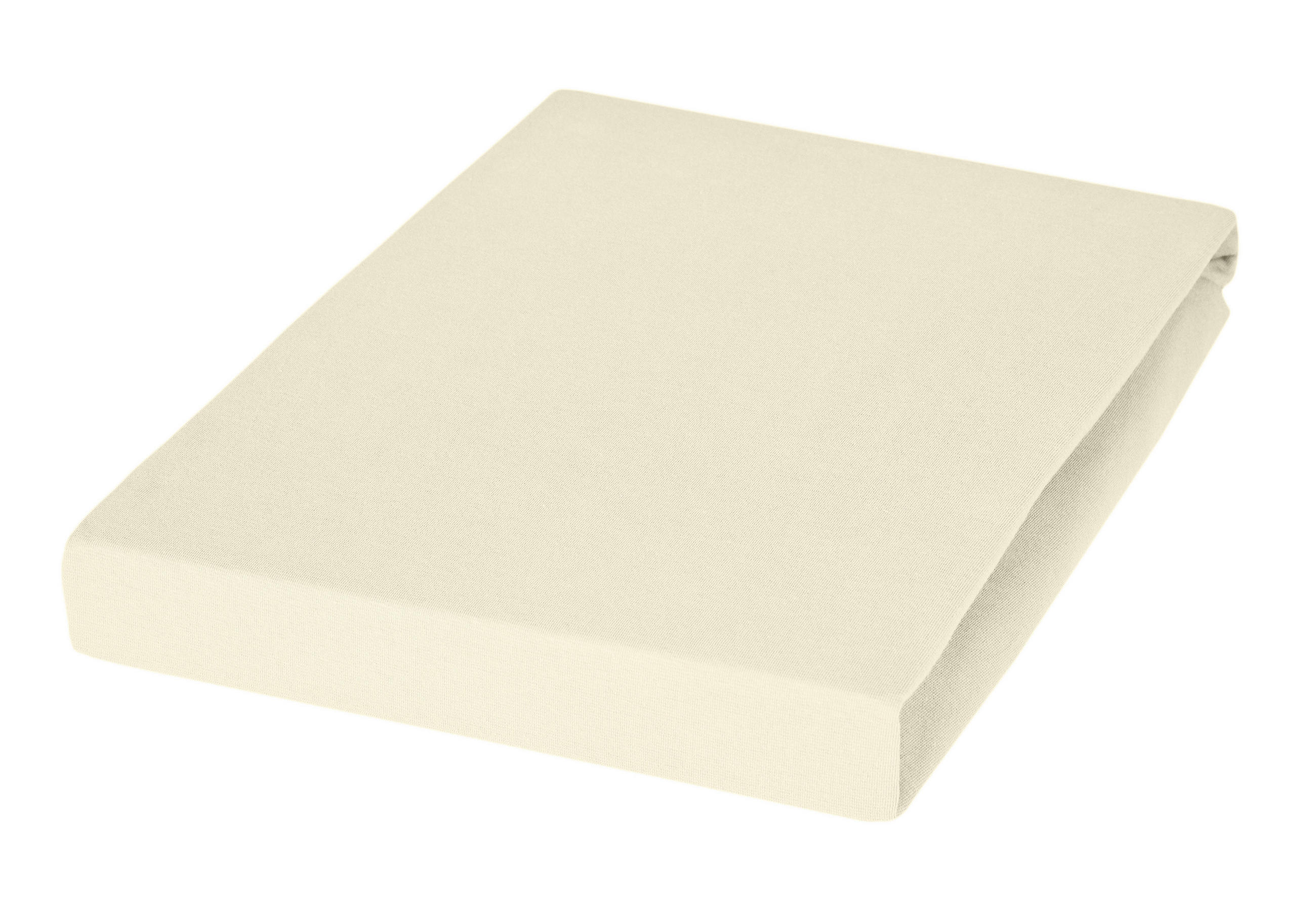 SPANNBETTTUCH Jersey  - Hellbraun, Basics, Textil (100/200cm) - Janine
