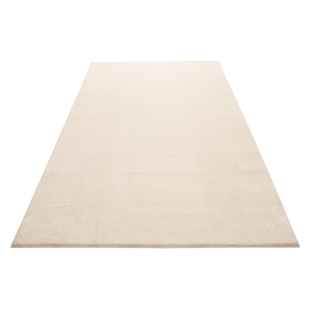 Thumbnail - Novel Webteppich Lotta, Beige, Textil, Uni, rechteckig, 120x170 cm, Textiles Vertrauen - Oeko-Tex®, für Fußbodenheizung ...