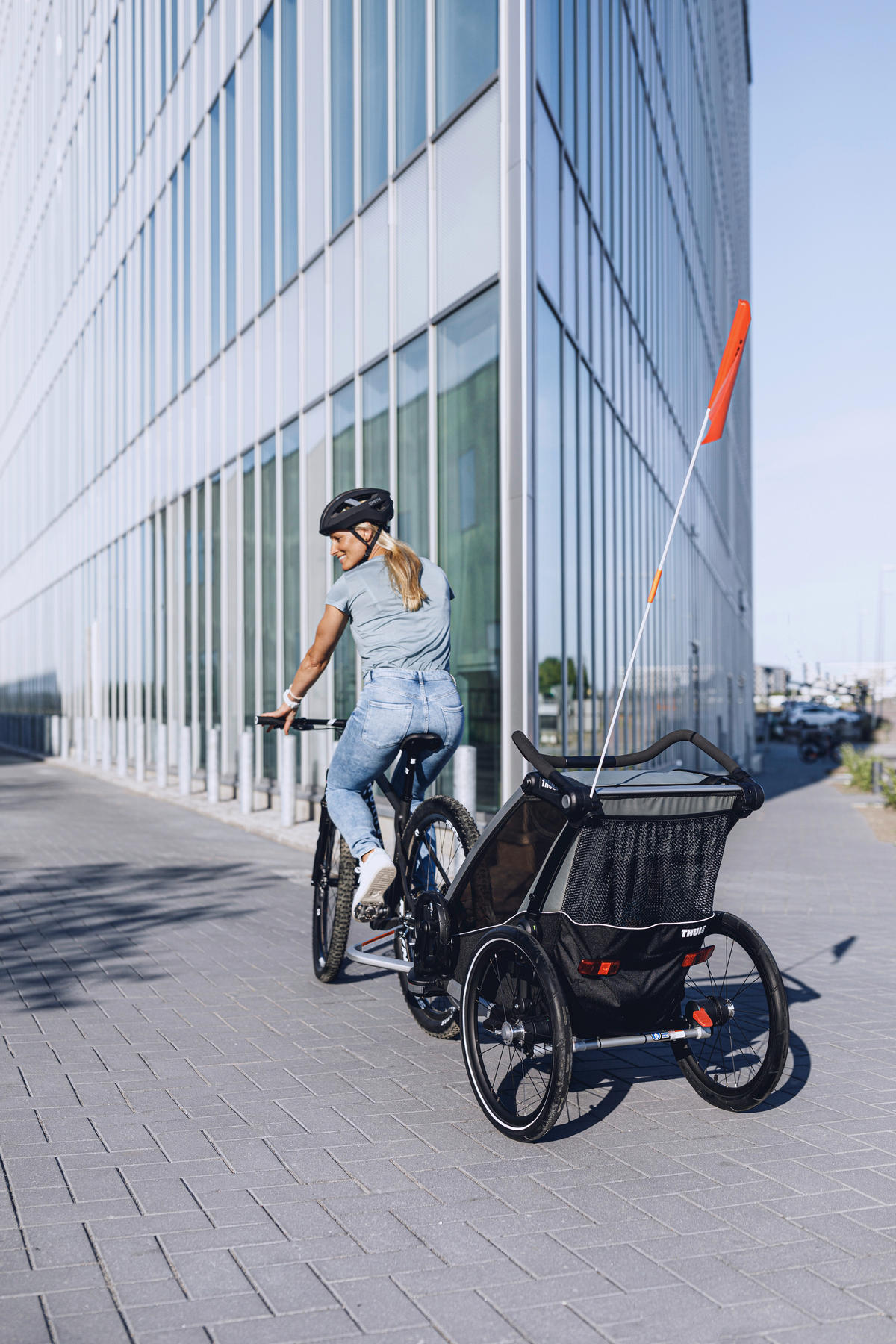 FAHRRADANHÄNGER   Chariot Lite 2  - Grün, Basics, Metall (80/114,5/94cm) - Thule