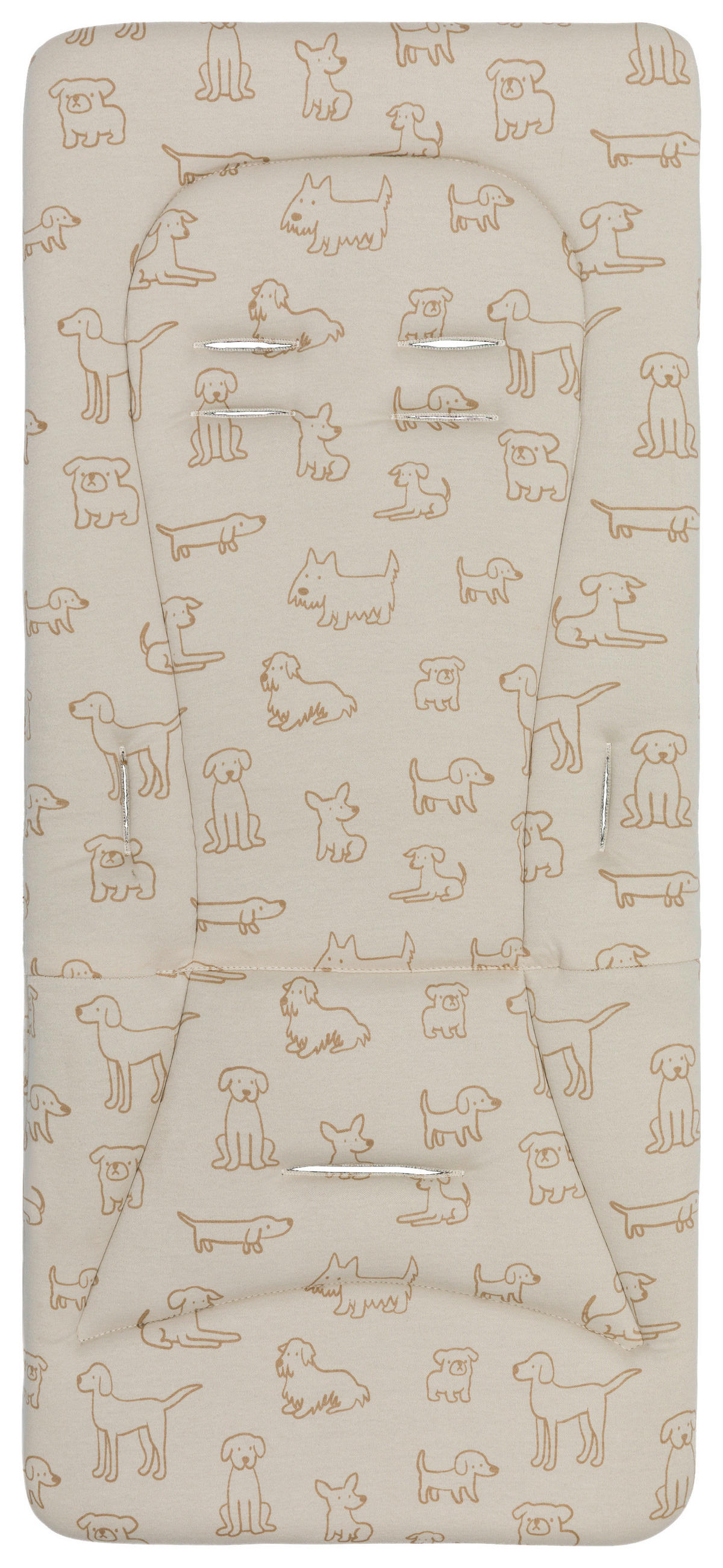 KINDERWAGENEINLAGE - Beige, Basics, Kunststoff/Textil (30/73cm) - Jimmylee