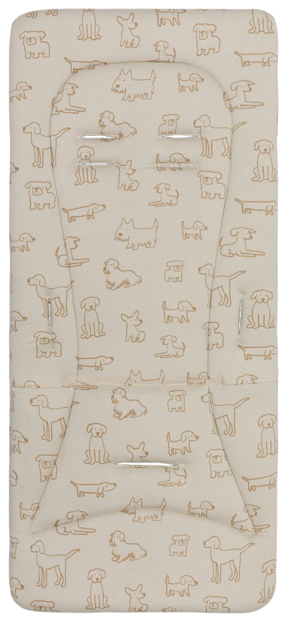 KINDERWAGENEINLAGE - Beige, Basics, Kunststoff/Textil (30/73cm) - Jimmylee