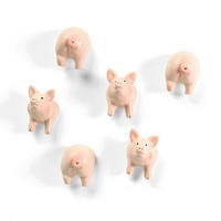 MAGNETSET  - Rosa, Basics, Kunststoff (2,1/1,8/1,5cm)
