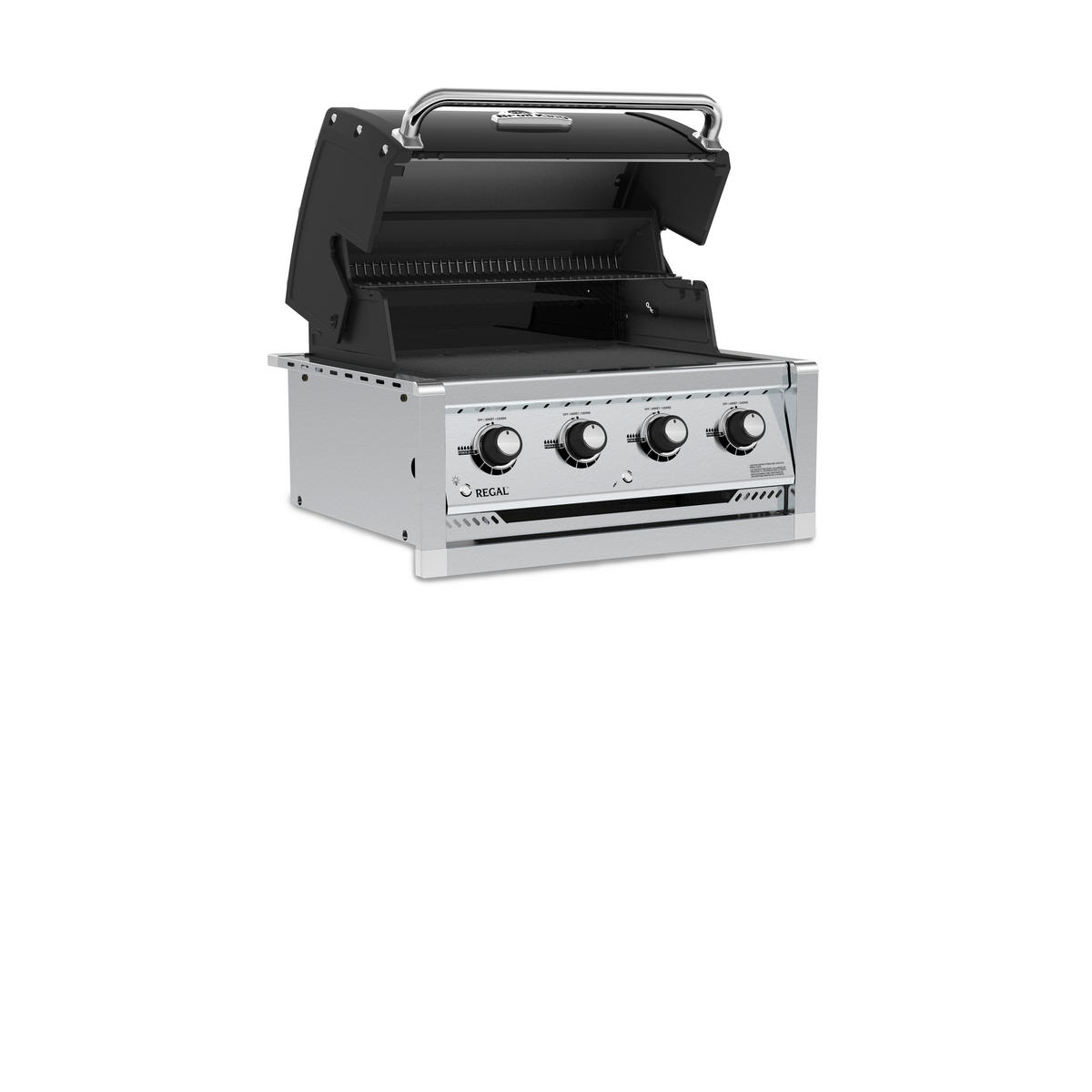 PLINSKI ŽAR  REGAL - srebrne barve/črna, Basics, kovina (78,9/59/61cm) - Broil King