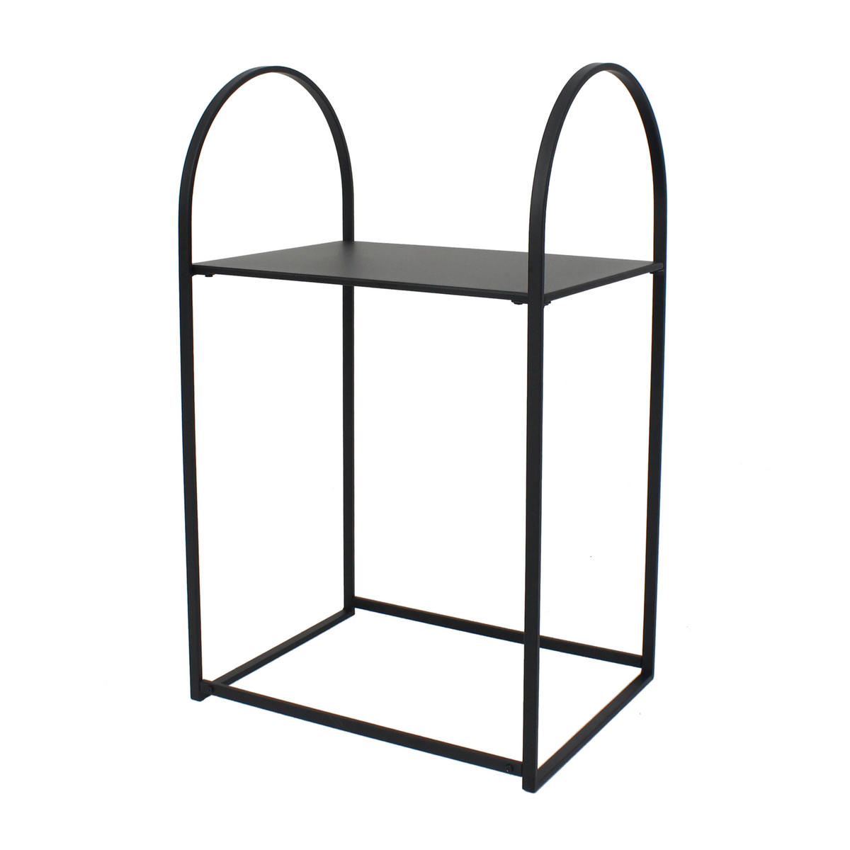 MIZICA, 40/66/30 cm črna  - črna, Design, kovina (40/66/30cm) - Ambia Home