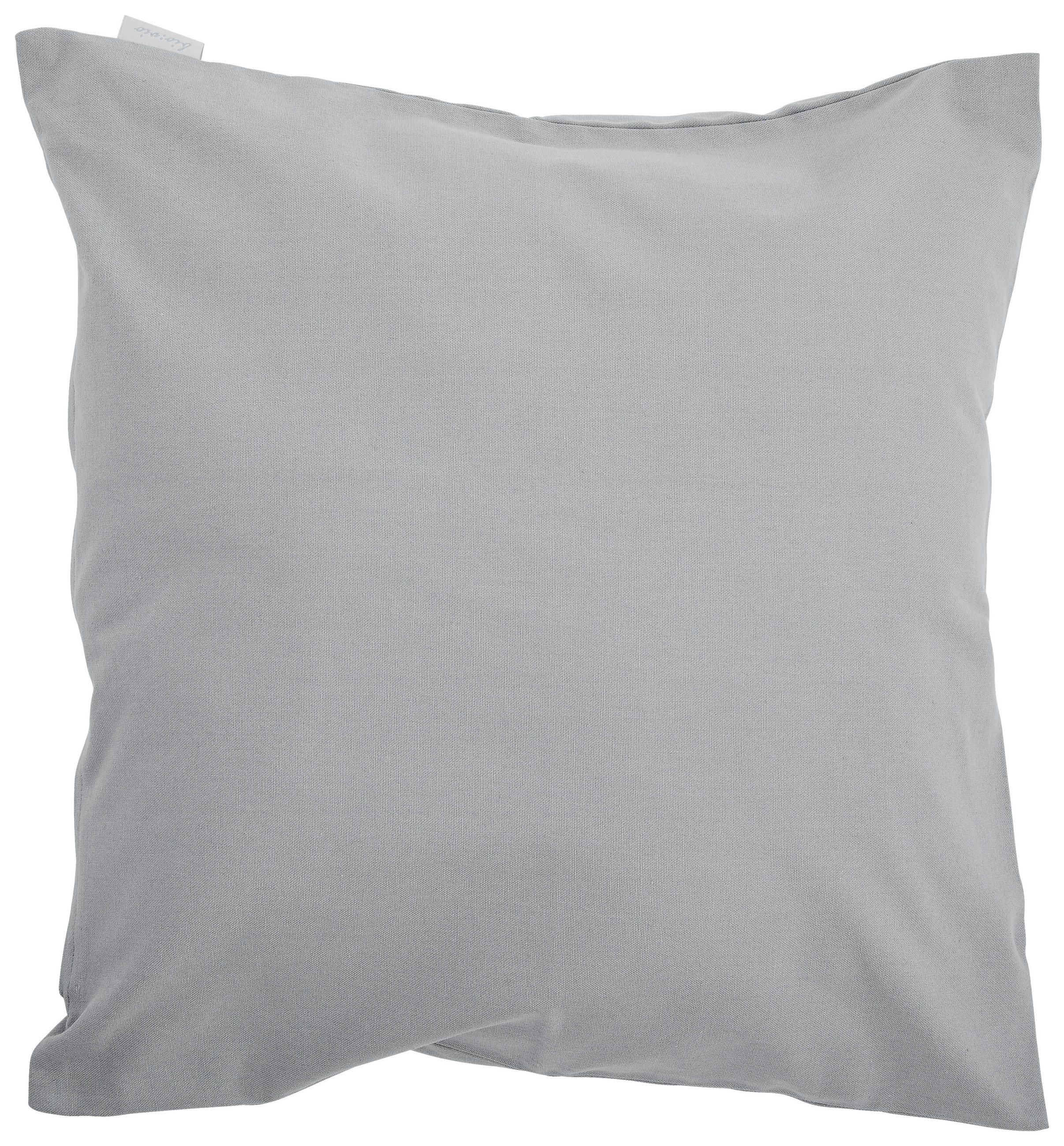 KISSENHÜLLE 50/50 cm  - Silberfarben, Basics, Textil (50/50cm) - Bio:Vio