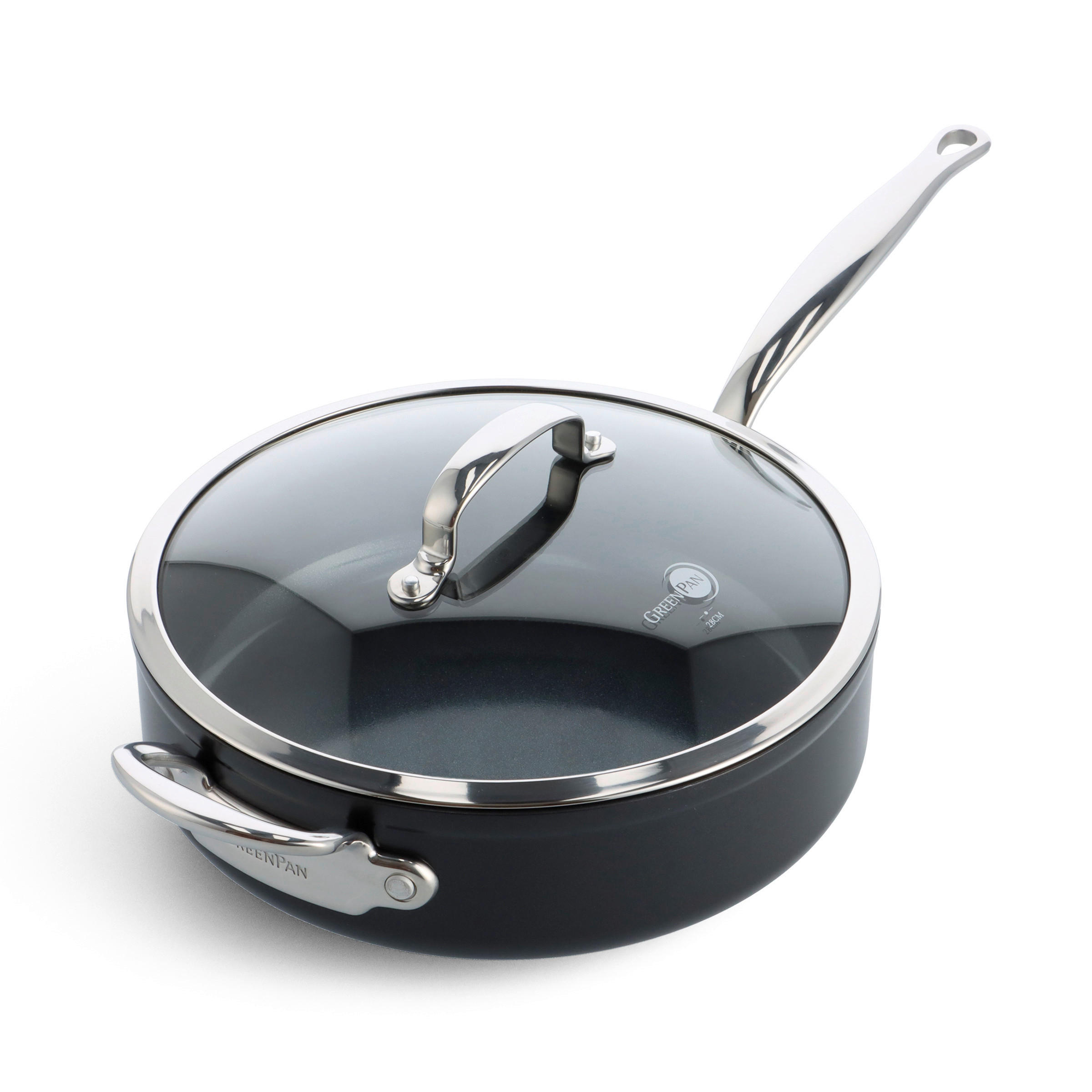 SCHMORPFANNE Barcelona Pro Keramikbeschichtung 28 cm  - Schwarz, Basics, Glas/Metall (28cm)