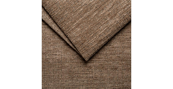 ECKSOFA inkl.Funktionen Hellbraun Chenille  - Hellbraun/Schwarz, MODERN, Textil/Metall (195/300cm) - Xora