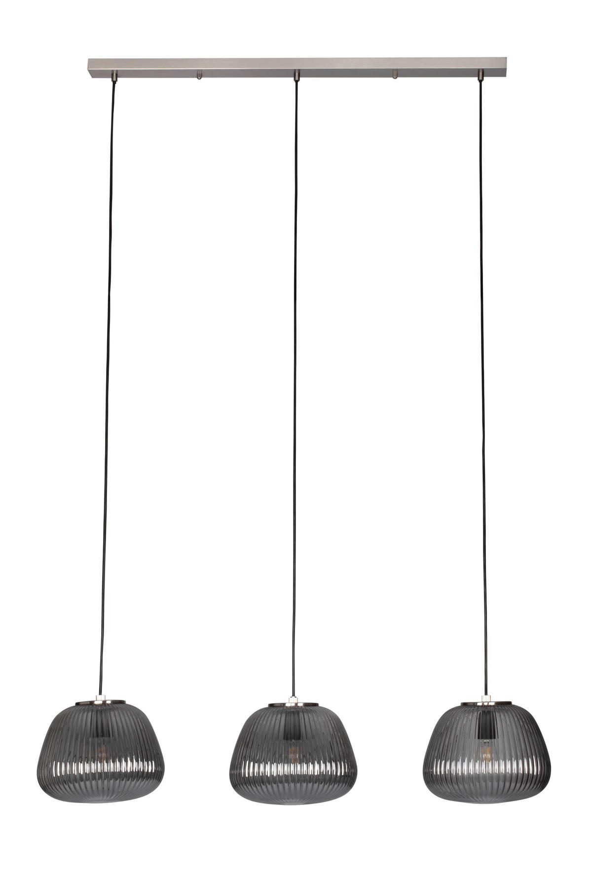 ZÁVESNÉ SVIETIDLO, 95/25/150 cm  - chrómová, Lifestyle, sklo (95/25/150cm) - Dieter Knoll