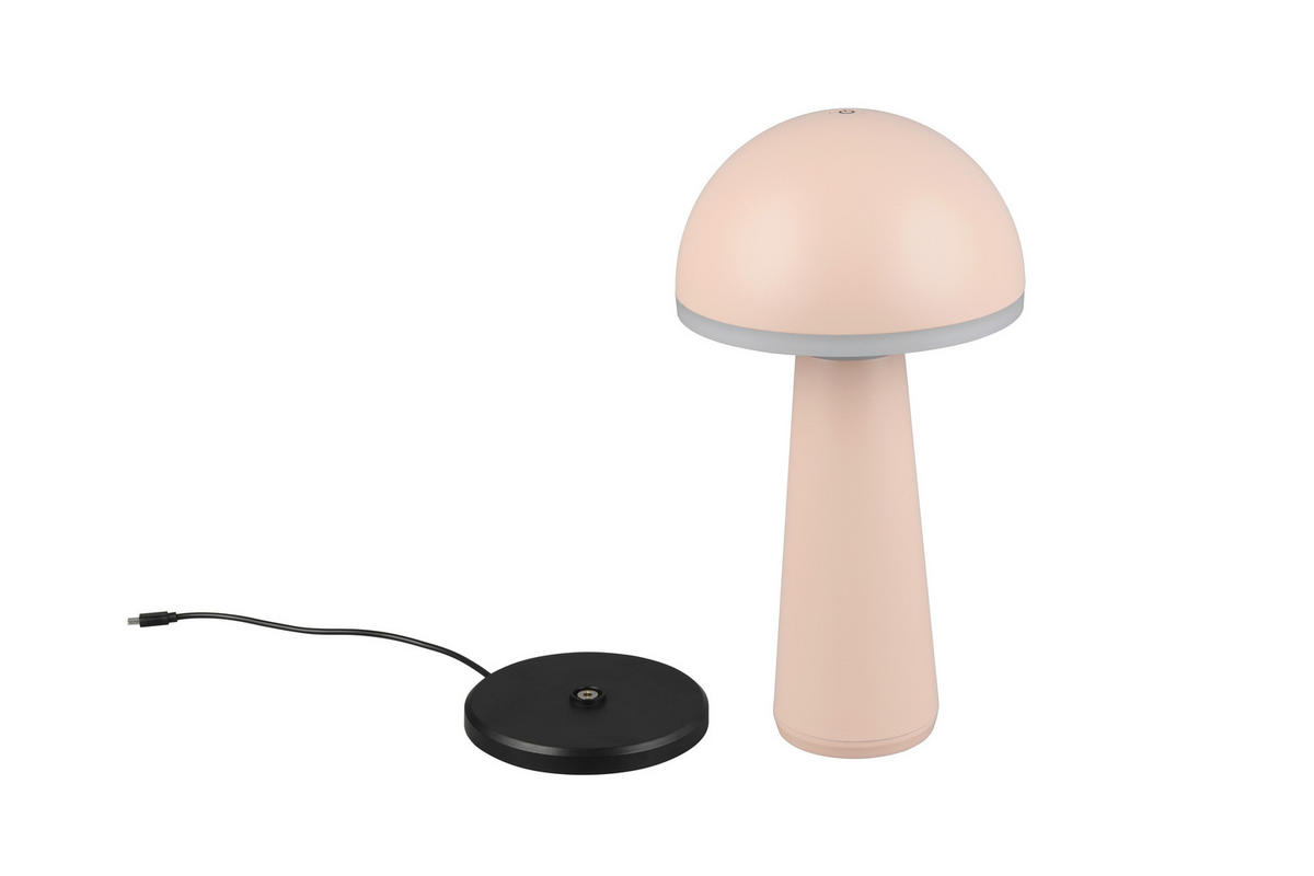 VENKOVNÍ LED SVÍTIDLO, dotykový stmívač, 16/31 cm  - pískové barvy, Design, kov (16/31cm)