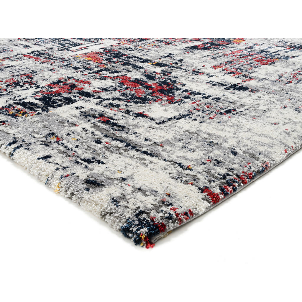 Thumbnail - Novel Webteppich Timeline Autumn, Mehrfarbig, Textil, Vintage, rechteckig, 120x170 cm, Oeko-Tex® Standard 100, für Fußbo...