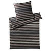 BETTWÄSCHE Tone Makosatin 155/200 cm  - Anthrazit/Braun, Design, Naturmaterialien/Textil (155/200cm) - Joop!
