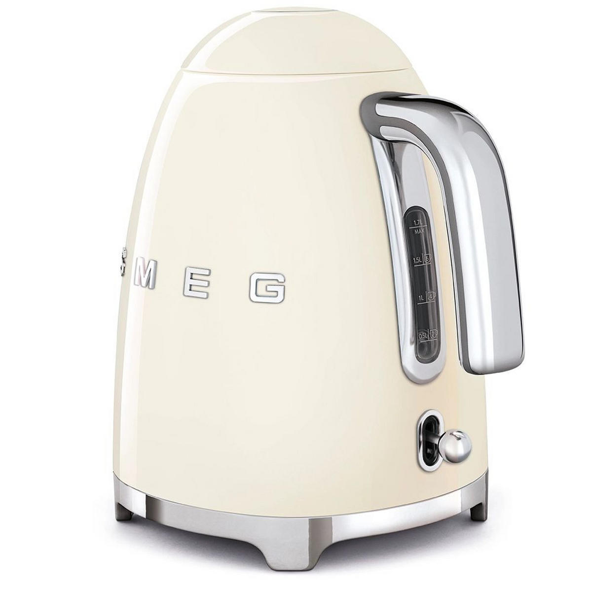 WASSERKOCHER 1,7 l  - Creme, Design, Metall (22,3/24,8/17,1cm) - SMEG
