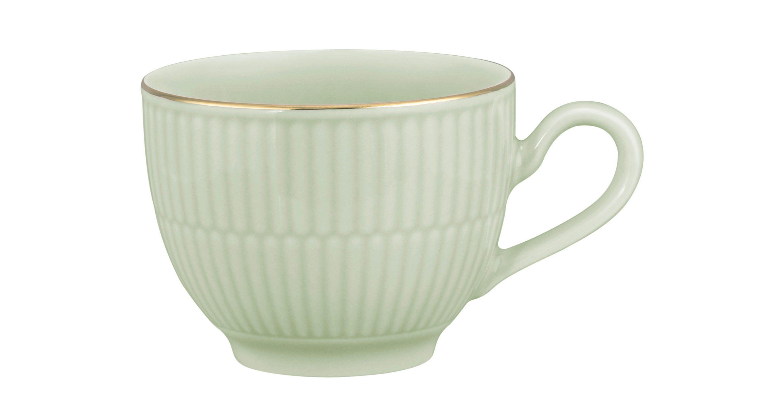 SKODELICA ZA KAVO  Amina      0,25 l  - zlate barve/žajbljevo zelena, Basics, keramika (0,25l) - Seltmann Weiden