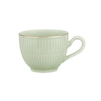 SKODELICA ZA KAVO  Amina      0,25 l  - zlate barve/žajbljevo zelena, Basics, keramika (0,25l) - Seltmann Weiden