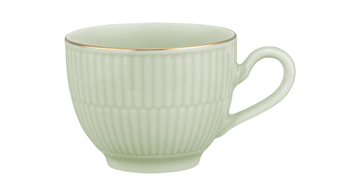 SKODELICA ZA KAVO  Amina      0,25 l  - zlate barve/žajbljevo zelena, Basics, keramika (0,25l) - Seltmann Weiden