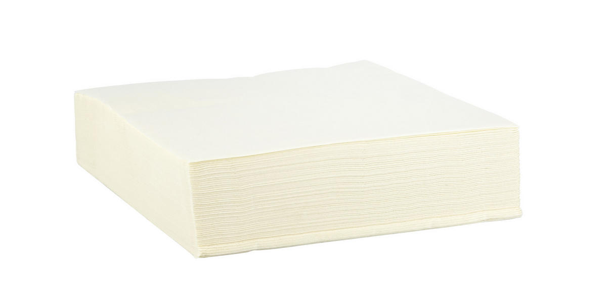 SALVETA  - krem, Konvencionalno, papir (40/40cm) - Xxxlpack