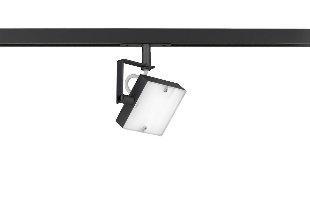 SCHIENENSYSTEM  8/1,5/15 cm    - Anthrazit, Design, Metall (8/1,5/15cm) - Fischer & Honsel