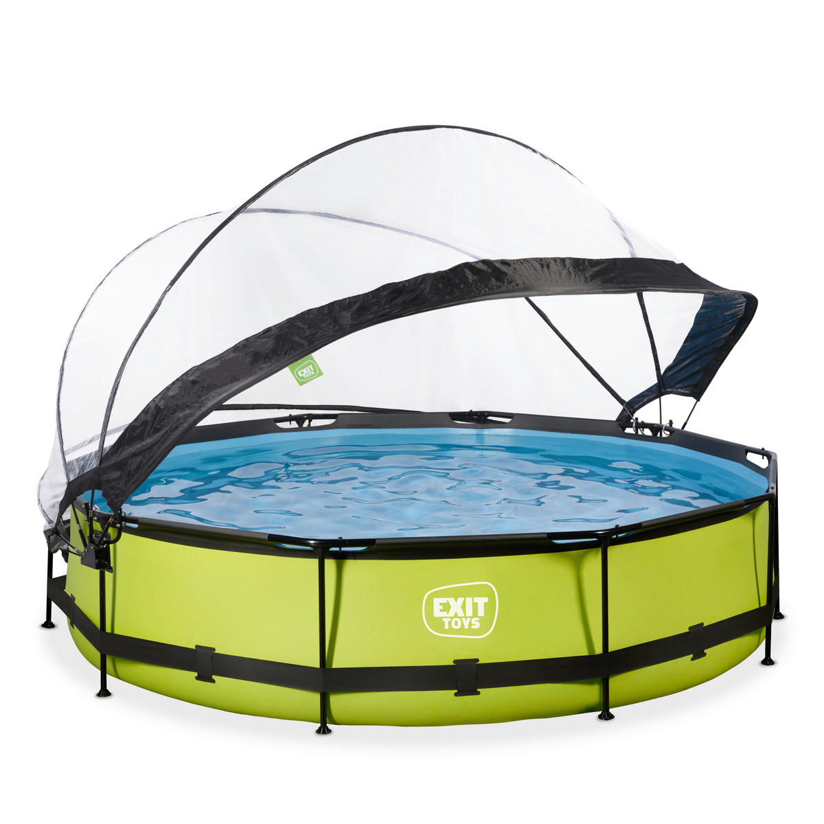 POOL SET 360/76 cm  - grå, Klassisk, plast (360/76cm) - EXIT Toys