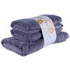 FROTTIERSET Jubiläums Set CH Dunkelgrau 3-teilig  - Dunkelgrau, Basics, Textil - Vossen
