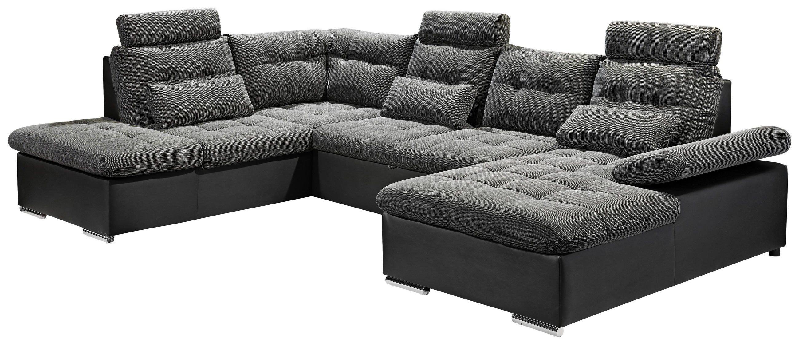 Wohnlandschaft U Form Grau Online Kaufen