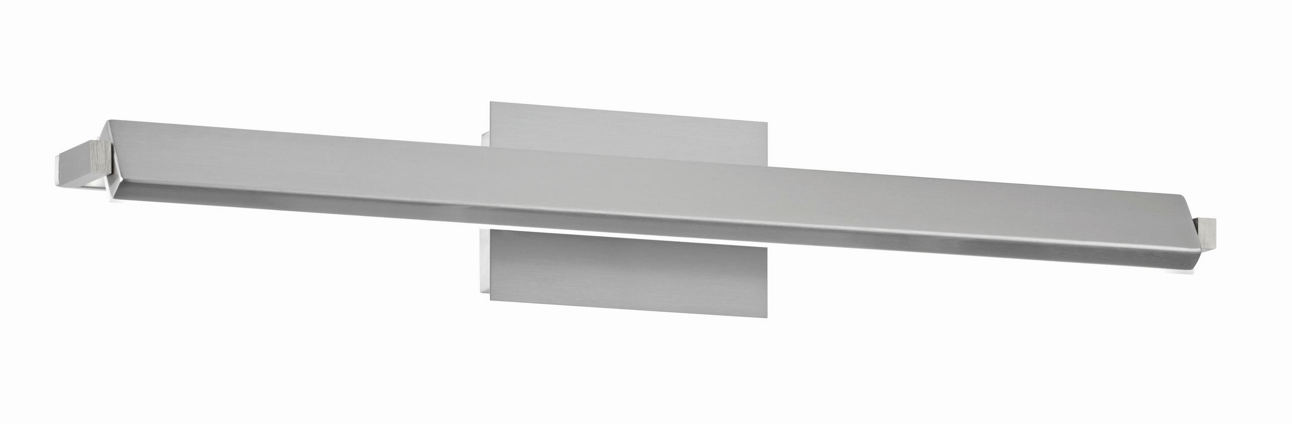 LED-WANDLEUCHTE Pare TW   - Nickelfarben, Design, Kunststoff/Metall (10/60/11cm) - Fischer & Honsel