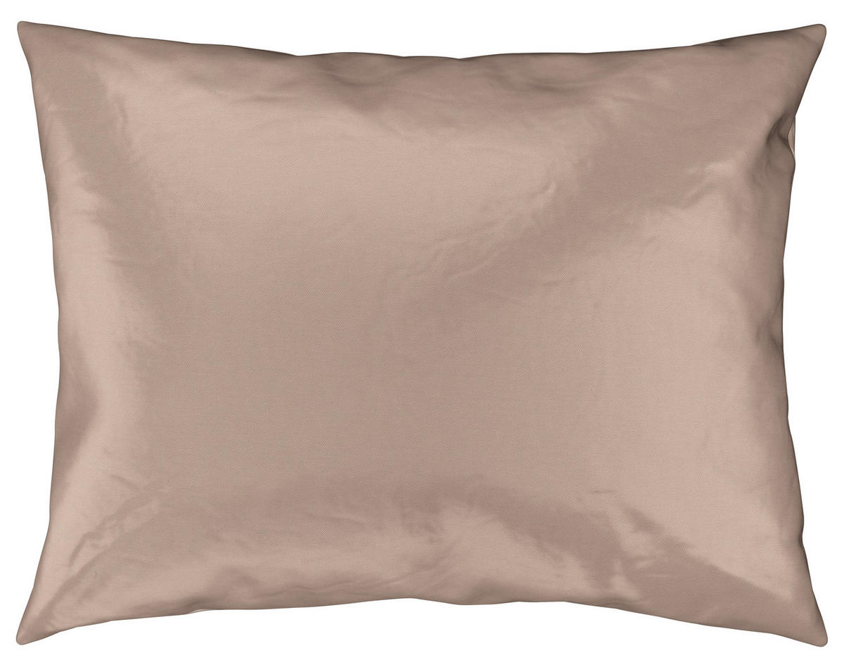 BETTWÄSCHESET Satin 200/210 cm  65 cm/100 cm  - Beige, Design, Textil (200/210cm) - Dieter Knoll