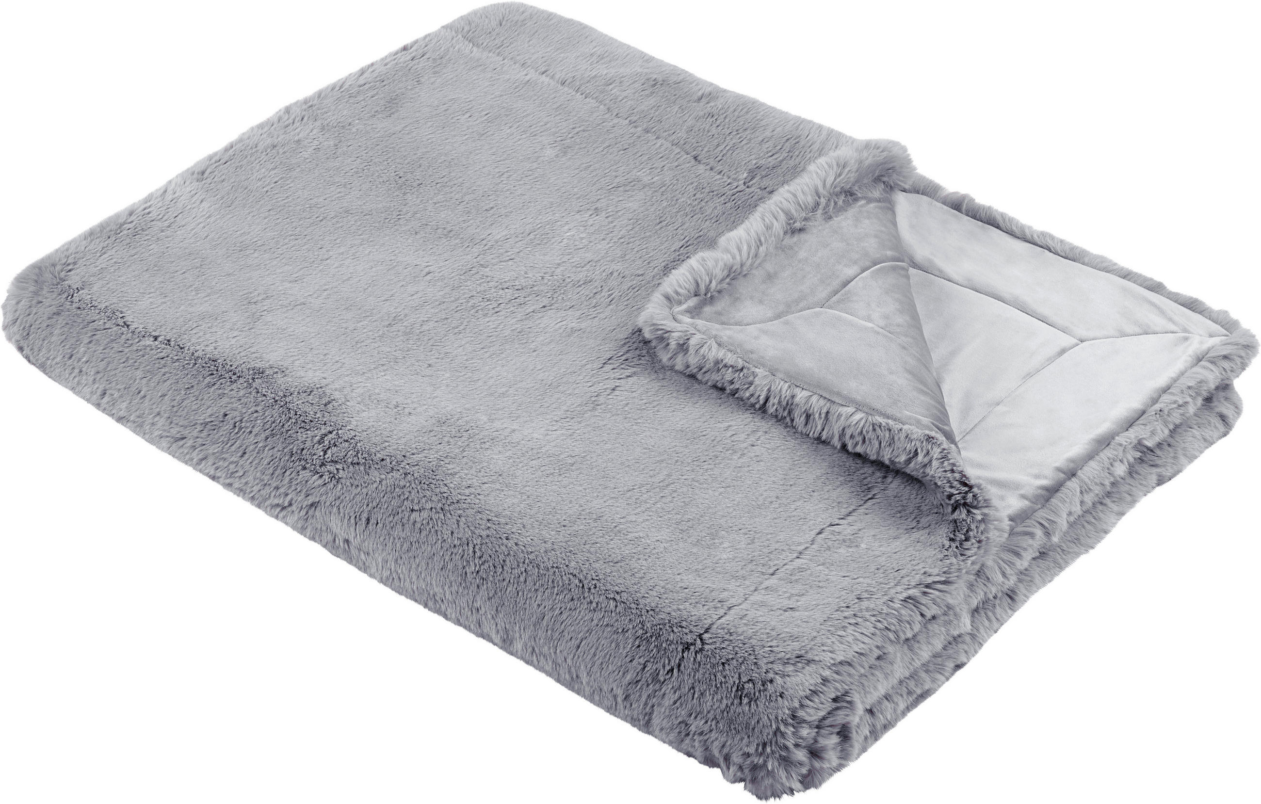 PĂTURĂ DIN BLANĂ 150/200 cm  - antracit, Basics, textil (150/200cm) - Dieter Knoll