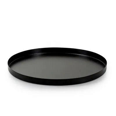 POSLUŽAVNIK DEKORATIVNI  - crna, Basics, metal (31,5/2cm)