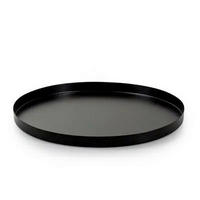 POSLUŽAVNIK DEKORATIVNI  - crna, Basics, metal (31,5/2cm)