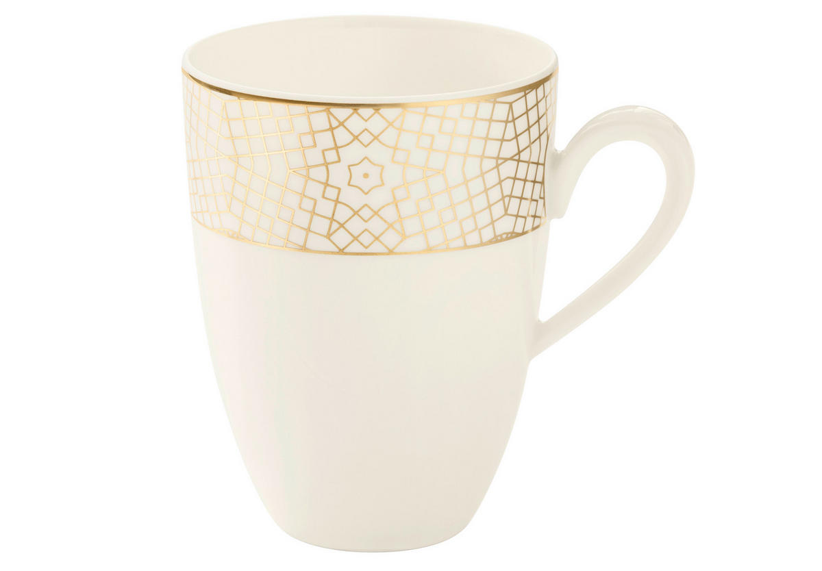 SKODELICA  Saphir diamant Mezquita       - zlate barve/bela, Basics, keramika (350ml) - Seltmann Weiden