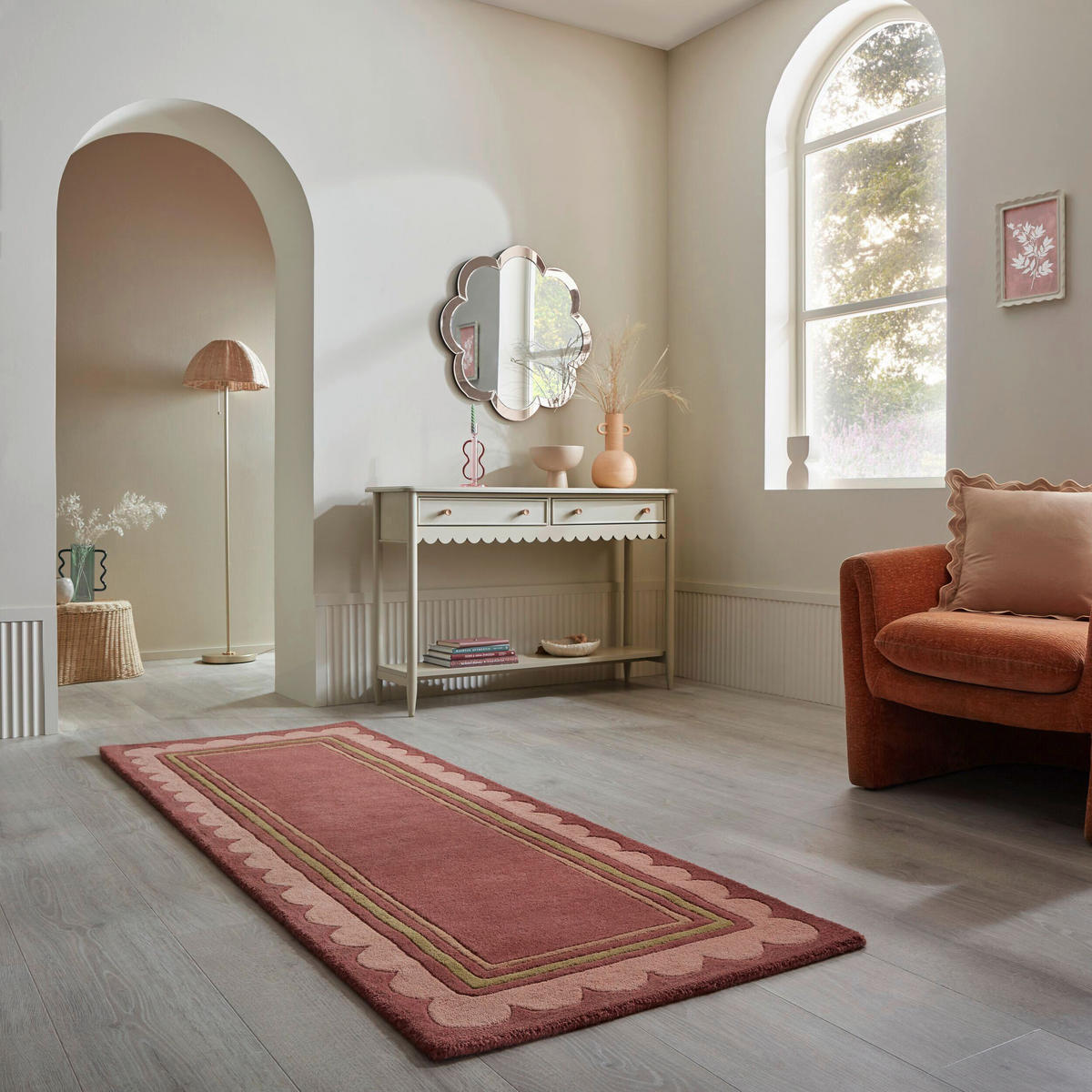 WOLLTEPPICH 80/230 cm Lois Dunkelrot rechteckig  - Dunkelrot, Basics, Textil (80/230cm) - Flair Rugs
