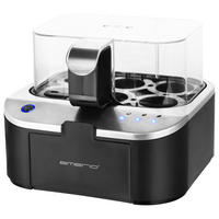 EIERKOCHER - Edelstahlfarben/Schwarz, Basics, Kunststoff/Metall (18/14/16,5cm) - EMERIO