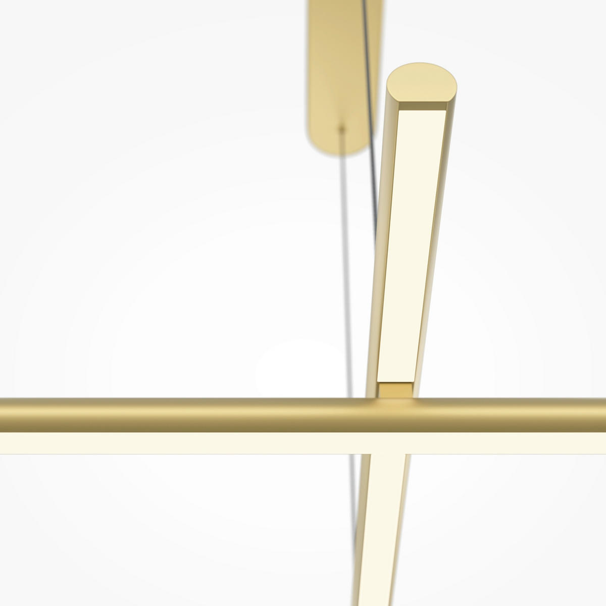 PENDELLAMPA Radiance 172,4/310/73,5 cm  - vit, Design, plast (172,4/310/73,5cm) - MAYTONI